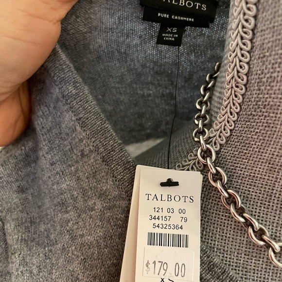 New - Talbots cashmere sweater - Picture 4 of 4